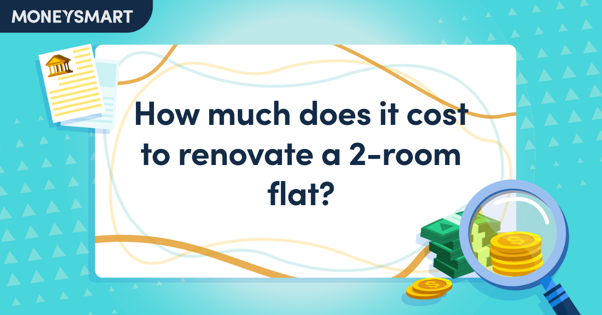 How much does it cost to renovate a 2-room flat?